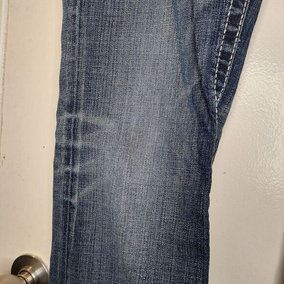 BKE Denim Aiden Bootleg Distressed Blue Jeans Men's Size 29/R - Picture 6 of 15